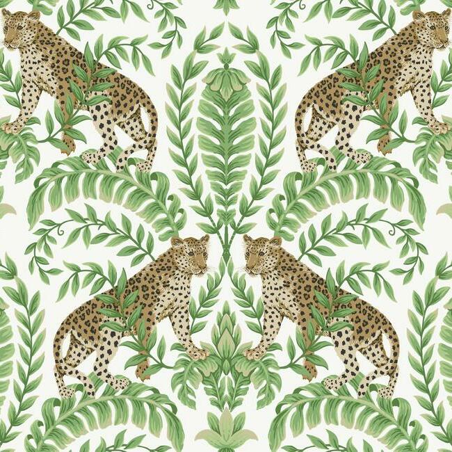 York Wallpaper KT2203 Jungle Leopard