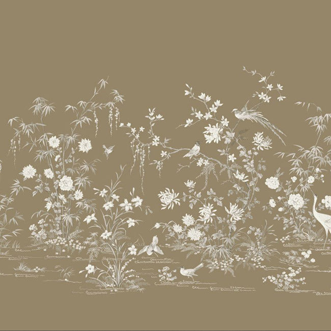 York Wallpaper KT2263M Flowering Vine Chino