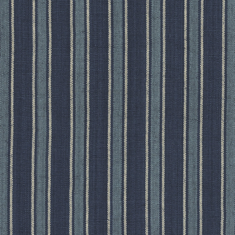Ralph Lauren Fabric LCF65987F Bungalow Stripe Indigo