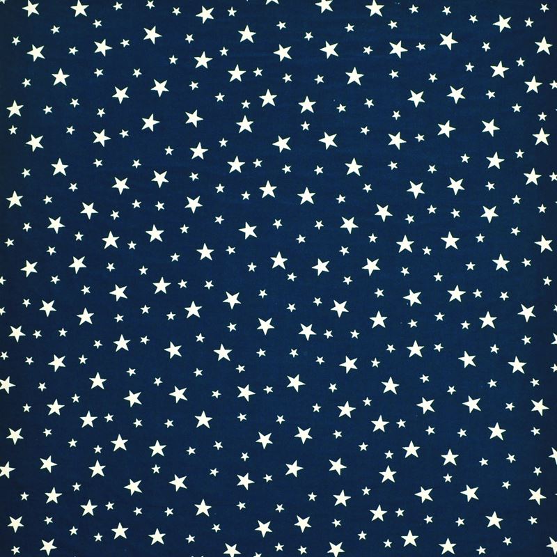 Ralph Lauren Fabric LCF68921F Willa Star Jacquard Blue