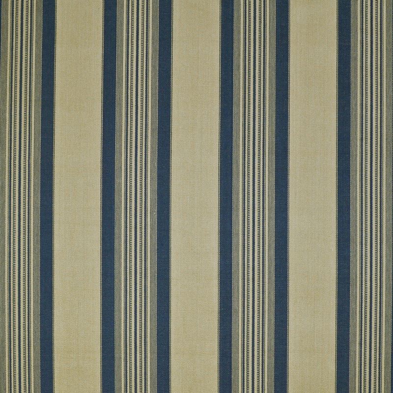 Ralph Lauren Fabric LCF68924F Tack House Stripe Indigo