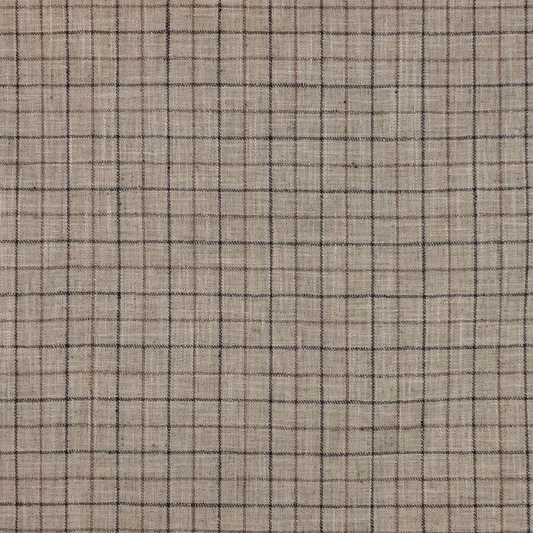 RM Coco Fabric Mercer Check Pearl Grey