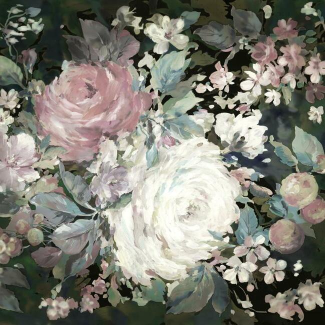 York Wallpaper MU0247M Impressionist Floral