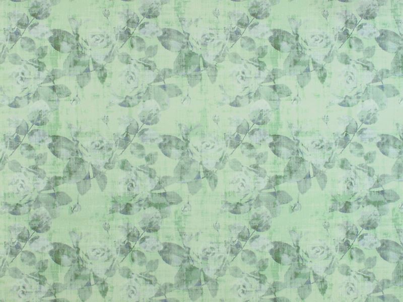 Scalamandre Fabric N4 0002ROSE Rose Trellis Green