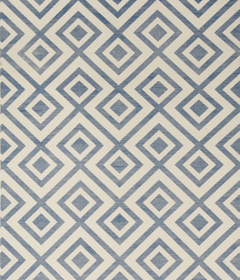 Lee Jofa Wallpaper P2009006.15 Fiorentina Blue/Ivory