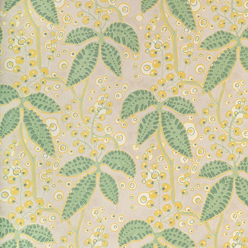 Lee Jofa Wallpaper P2022105.314 Putnam Paper Celery/Yellow