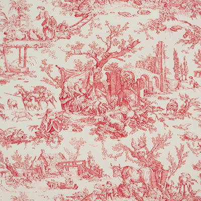 Brunschwig & Fils Wallpaper P8013130.19 Le Hameau Crimson