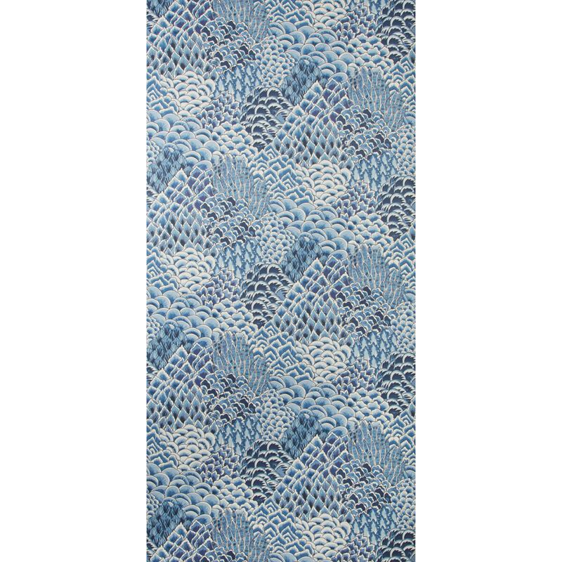 Brunschwig & Fils Wallpaper P8020104.55 Katibi Blue