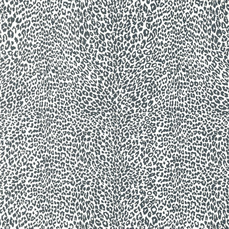 Brunschwig & Fils Wallpaper P8023107.21 Petit Leopard Charcoal