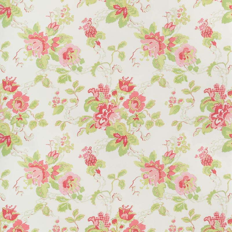 Lee Jofa Wallpaper PBFC-3505.173 Parnham Pink/Lime