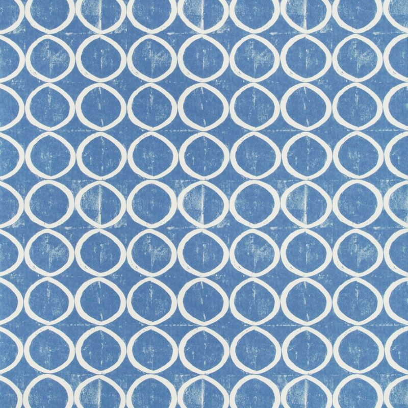 Lee Jofa PBFC-3520.5 Circles Wallpaper Azure