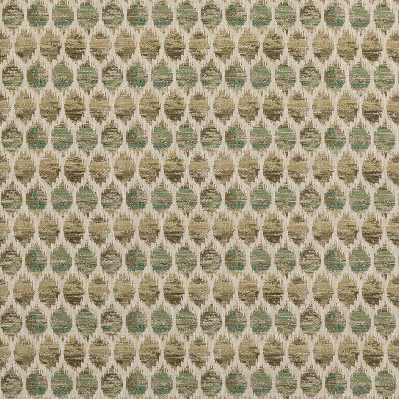Baker Lifestyle Fabric PF50491.735 Honeycomb Green