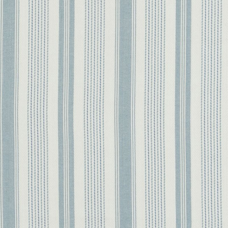 Baker Lifestyle Fabric PF50507.2 Purbeck Stripe Aqua