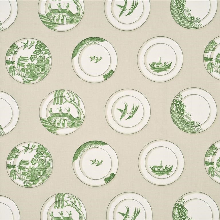 Baker Lifestyle Fabric PP50329.3 Porcelain Green