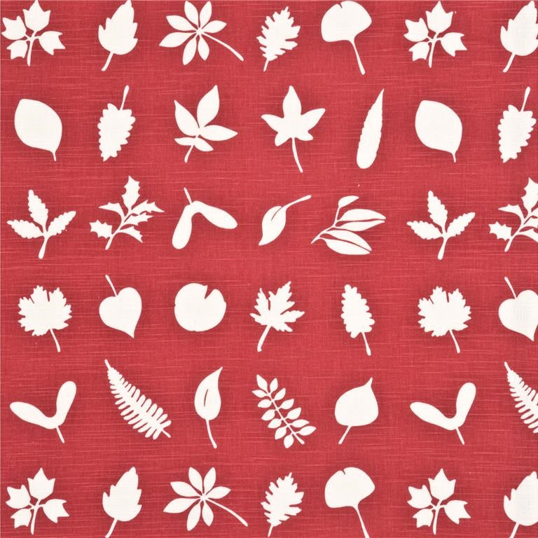 Baker Lifestyle Fabric PP50342.2 Tumbling Leaves Red