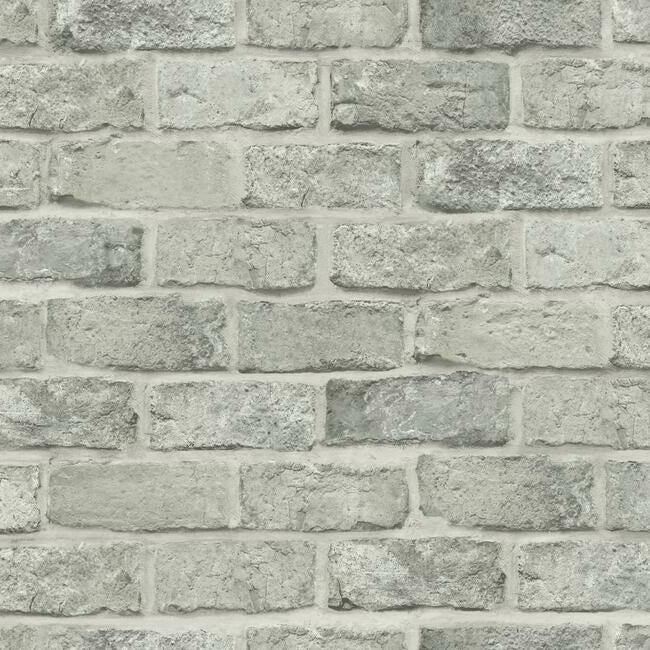 York PSW1304RL Stretcher Brick Peel and Stick Wallpaper