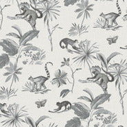 York Wallpaper PSW1354RL Botanicals & Lemurs