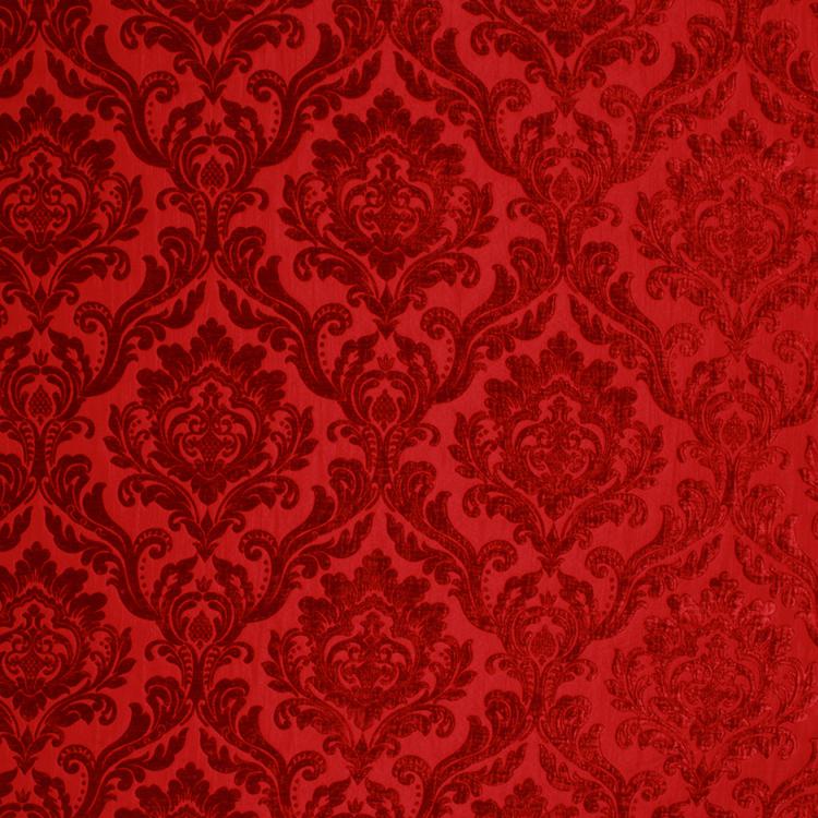 RM Coco Fabric RITZ DAMASK Red