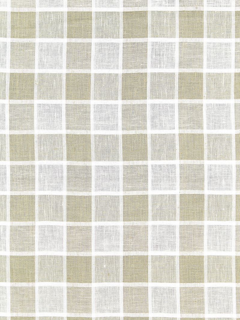 Scalamandre Fabric SC 000127043 Wainscott Check Sheer Linen