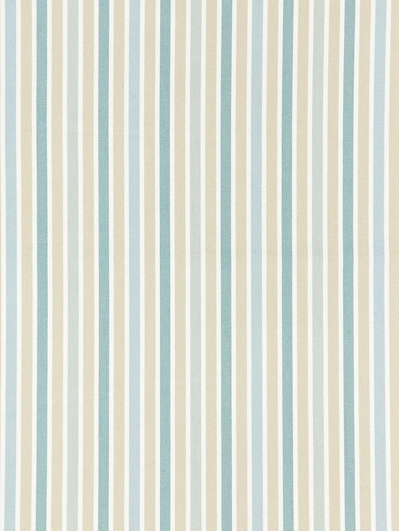 Scalamandre Fabric SC 000127114 Leeds Cotton Stripe Seaglass