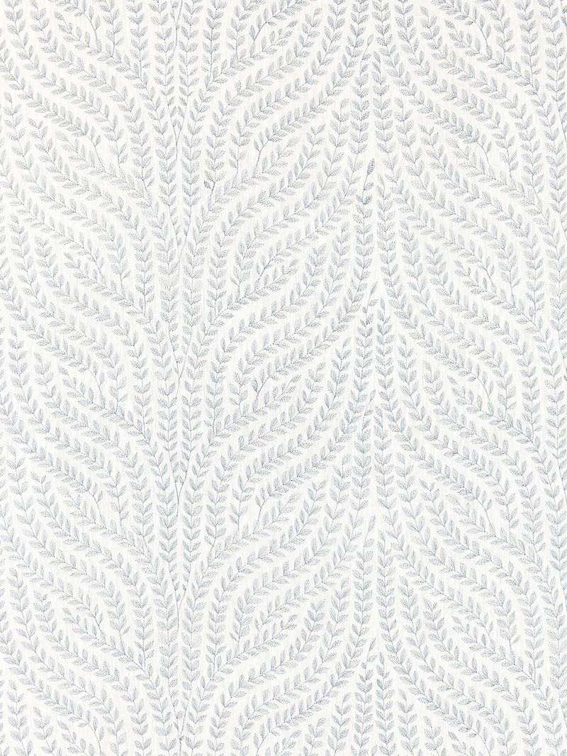 Scalamandre Fabric SC 000127125 Willow Vine Embroidery Aquamarine