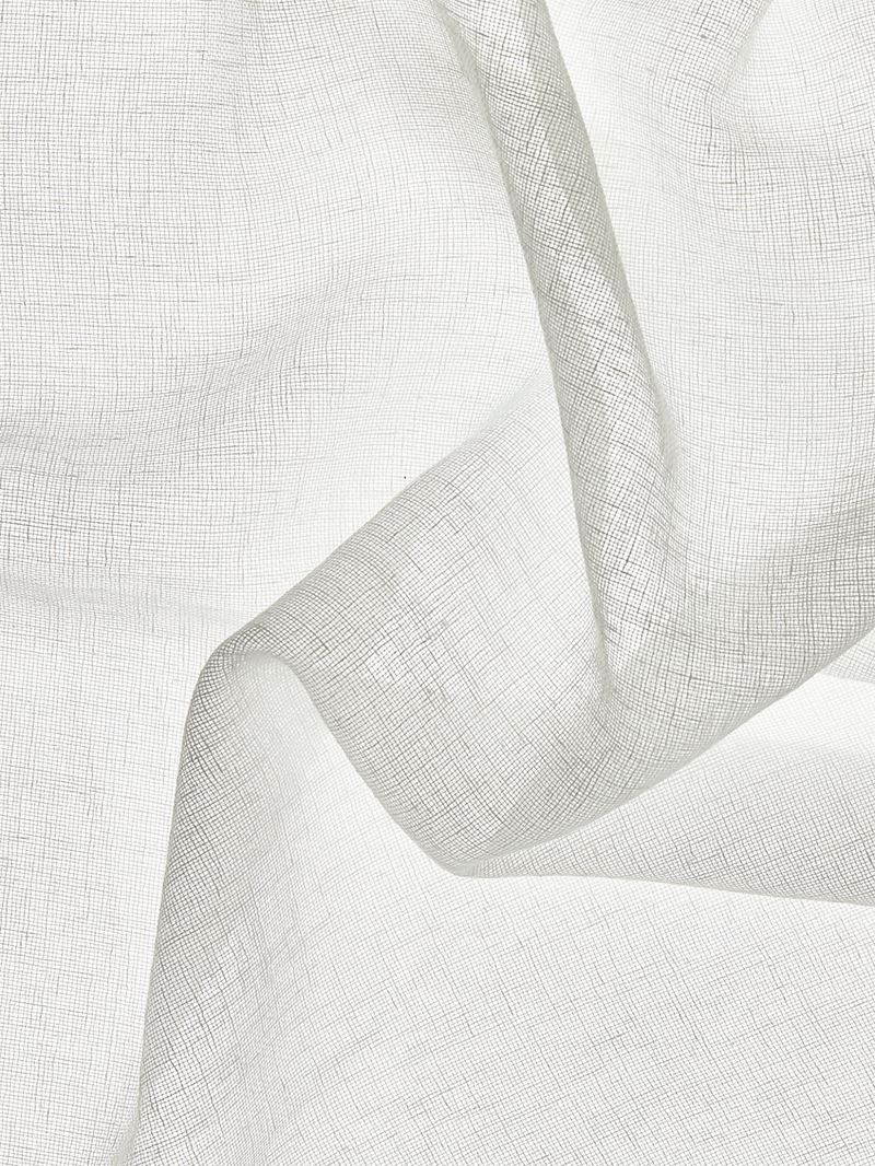 Scalamandre Fabric SC 000127286 Pinnacle Sheer Off White