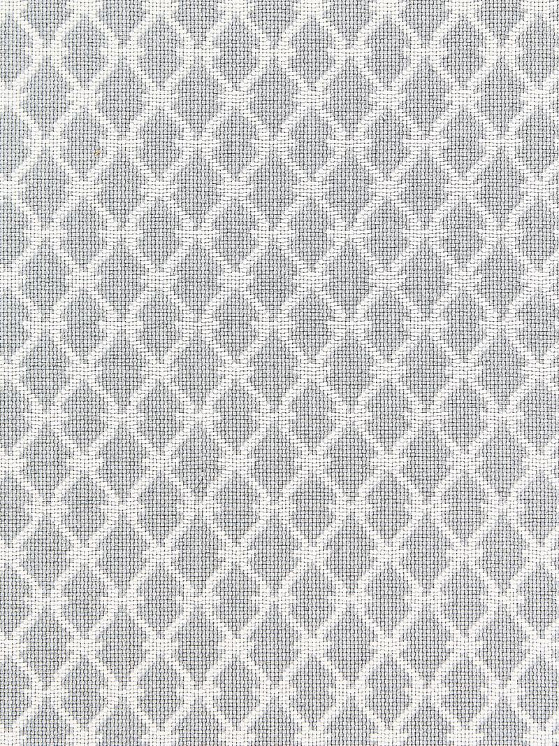 Scalamandre Fabric SC 000227009 Trellis Weave Pearl Grey