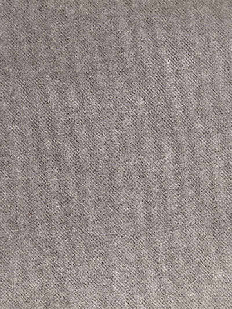 Scalamandre Fabric SC 0004K65110 Aurora Velvet Grey Flannel