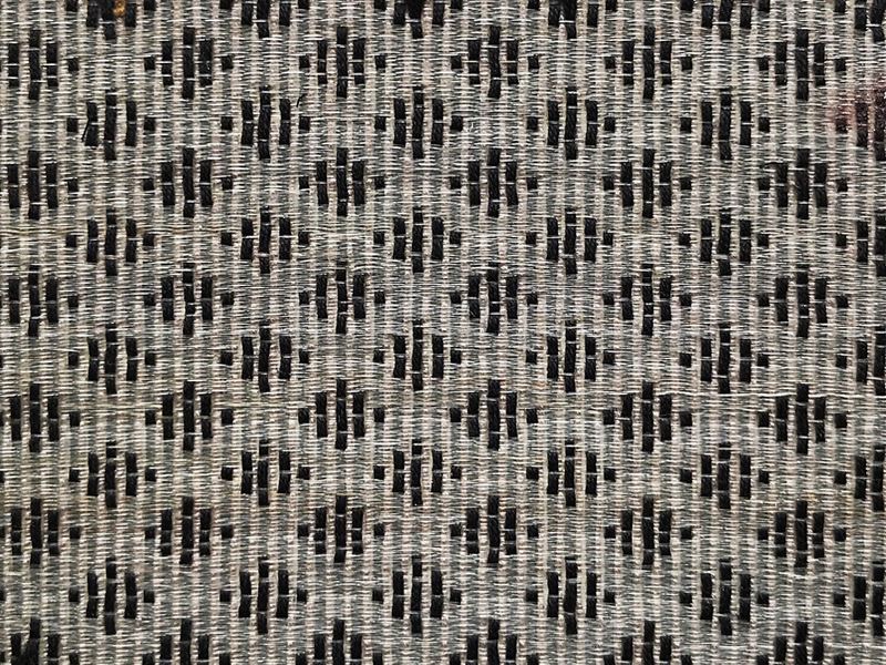 Scalamandre Fabric SK 00270613 Appaloosa Horsehair Gray / Black
