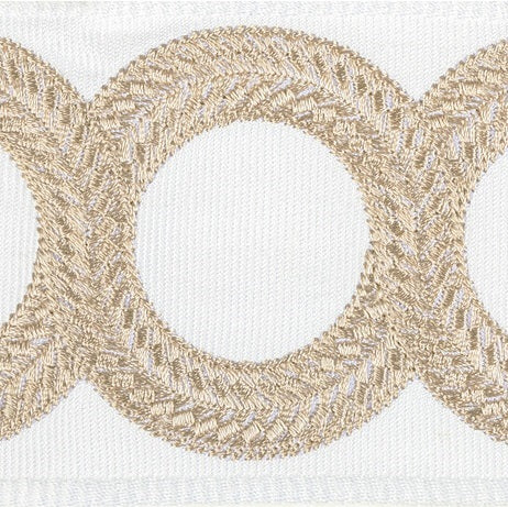 Kravet Couture Trim T30829.416 Looped Tape Gold