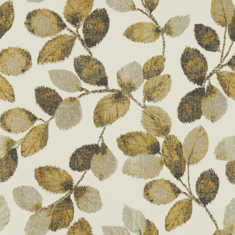 Clarke and Clarke Wallpaper W0159-4 Northia Pewter Gold Wp
