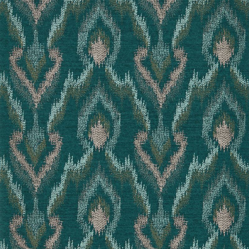Clarke and Clarke Wallpaper W0170-3 Velluto Teal Wp