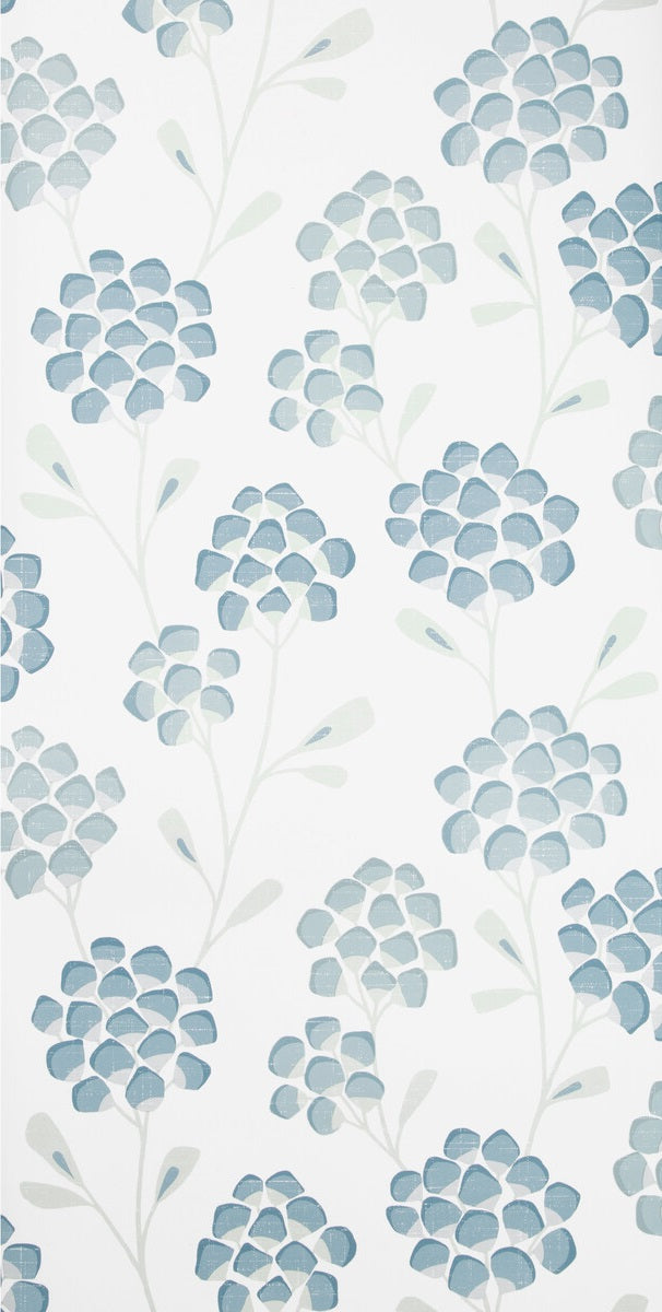 Kravet Design Wallpaper W3511.15 Scandi Flora Aqua