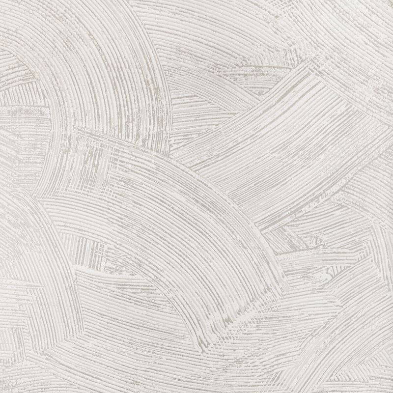 Kravet Couture Wallpaper W3831.11 Modern Swirl Wp Silver