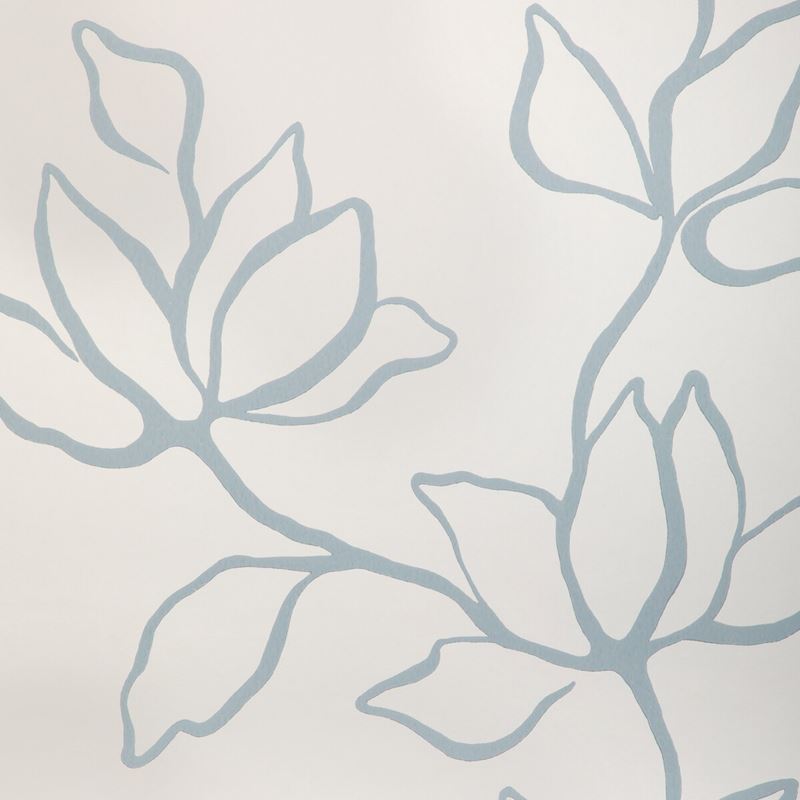 Kravet Couture Wallpaper W3886.51 Floral Sketch Wp Chambray