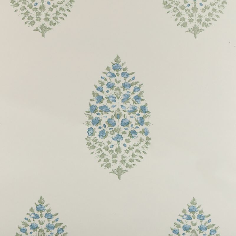 Kravet Couture Wallpaper W3938.315 Atelier Paisley Wp Blue Sage