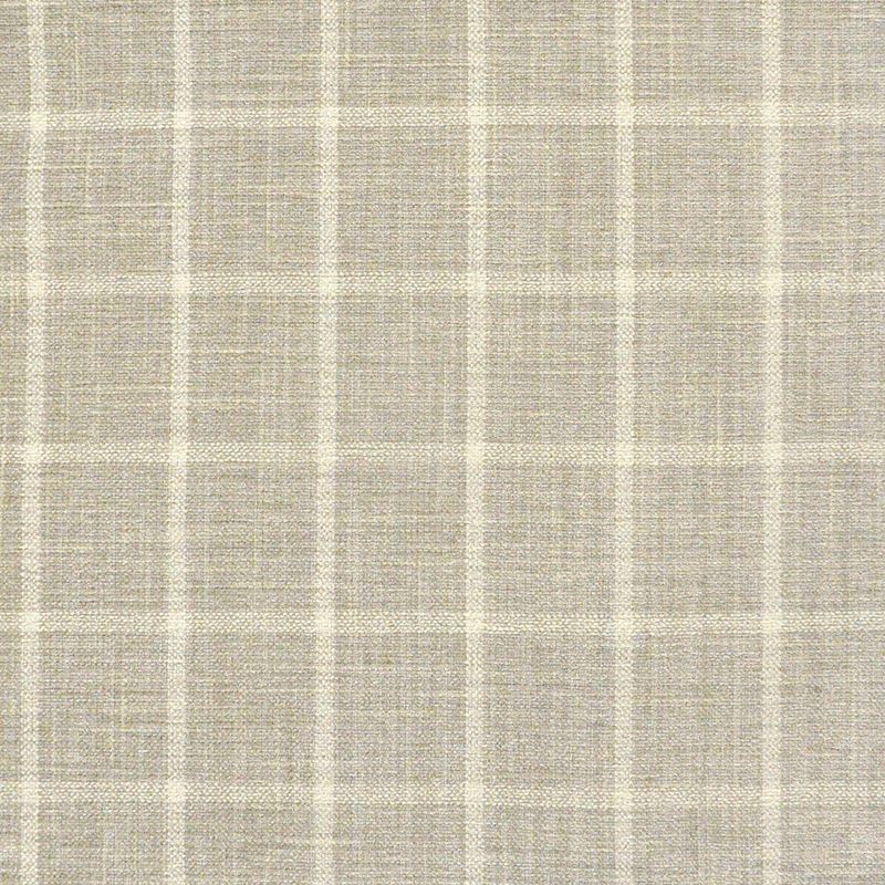 Maxwell Fabric WH3606 Windowpane Flax