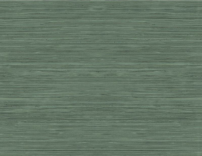 Winfield Thybony Wallpaper WTK15328.WT Grasscloth Texture Green