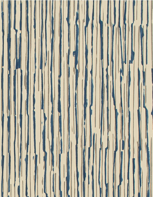 Winfield Thybony Wallpaper WTN1019.WT Wave Ink Blue
